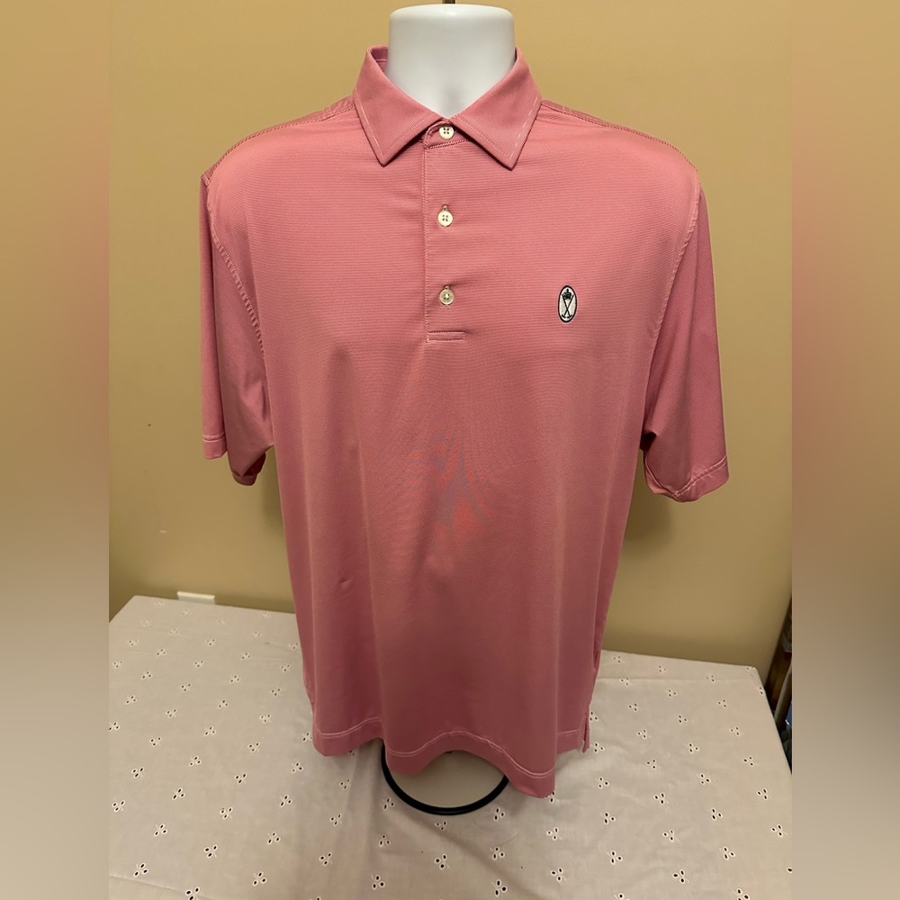 Foot Joy Polo Med. Red With Providence CC Logo